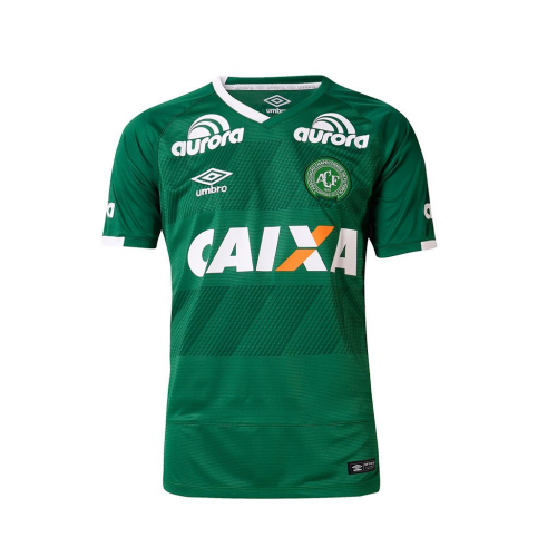 2016-17 Associação Chapecoense de Futebol Home Soccer Jersey